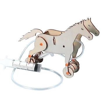 Наука Производство Механические игрушки для лошадей Развивайте терпение Повышайте концентрацию Материальные наборы Забавные изобретения Игрушка