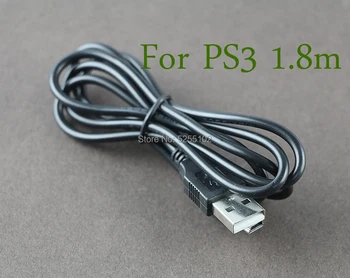 20 шт. USB-кабель для зарядки с магнитным кольцом Игровое USB-зарядное устройство для PS3 Для Sony Playstation PS3 ручка беспроводной контроллер