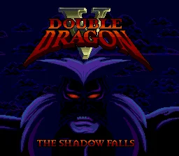 Double Dragon V 16-битная игровая карта MD для Sega Mega Drive для системы Genesis