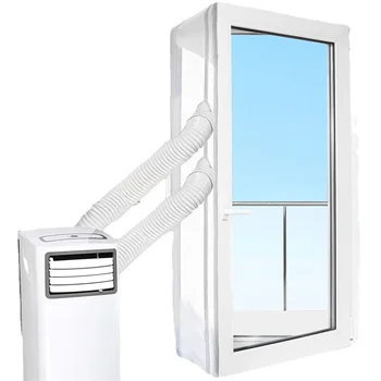  Воздушная пластина с воздушной шлюзовой тканью и кондиционером для клея Быстрое уплотнение Портативный гибкий для окна на молнии